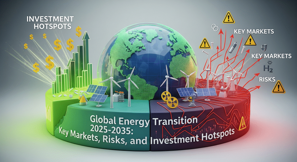 Global Energy Transition 2025–2035: Key Markets, Risks, and Investment Hotspots