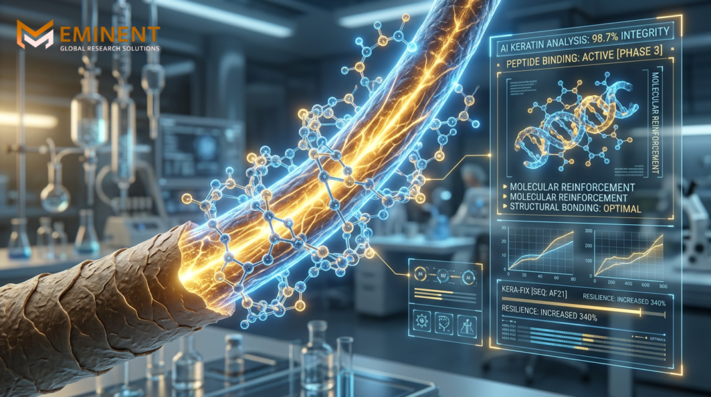 Amorepacific has created an AI-engineered peptide (Tripeptide-132) designed to strengthen hair keratin