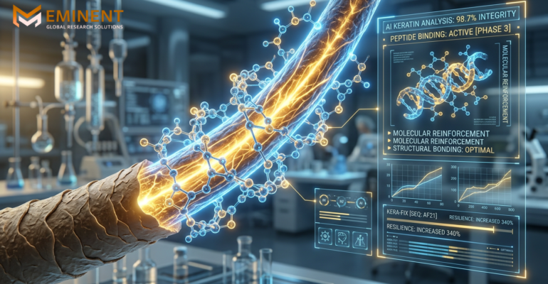 Amorepacific has created an AI-engineered peptide (Tripeptide-132) designed to strengthen hair keratin