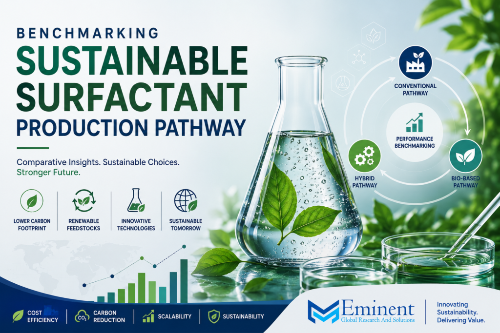 Benchmarking Sustainable Surfactant Production Pathway