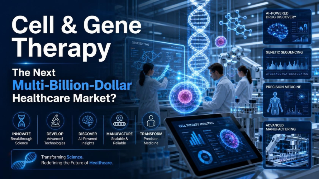 Is Cell and Gene Therapy Becoming the Next Multi-Billion-Dollar Healthcare Market?
